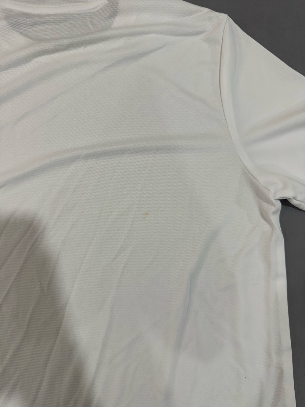 Lacoste White Short Sleeve Crew Neck T-Shirt with Green Crocodile Logo - Picture 6 of 6